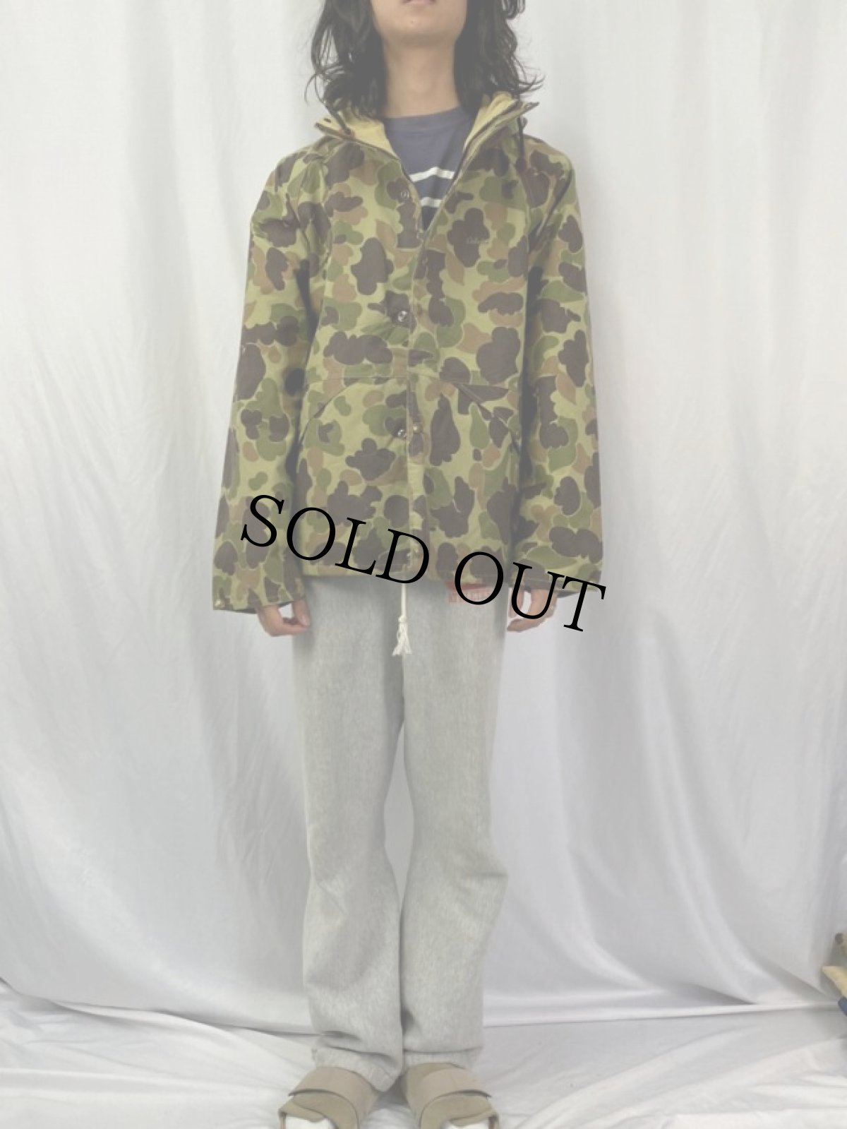 画像2: 90's Cabela's USA製 ダックハンターカモ "GORE-TEX" ナイロンジャケット L (2)