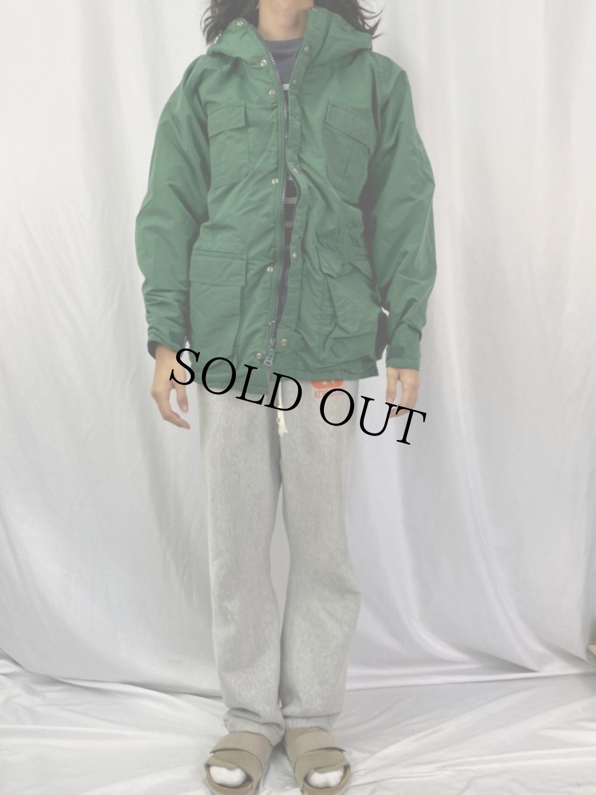 画像2: 80's L.L.Bean USA製 "BAXTER STATE PARKA" ナイロンマウンテンパーカー L (2)