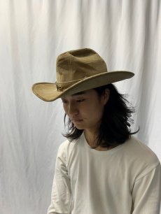 画像2: 70's Levi's USA製 ピンズ付き コーデュロイ カウボーイハット (2)