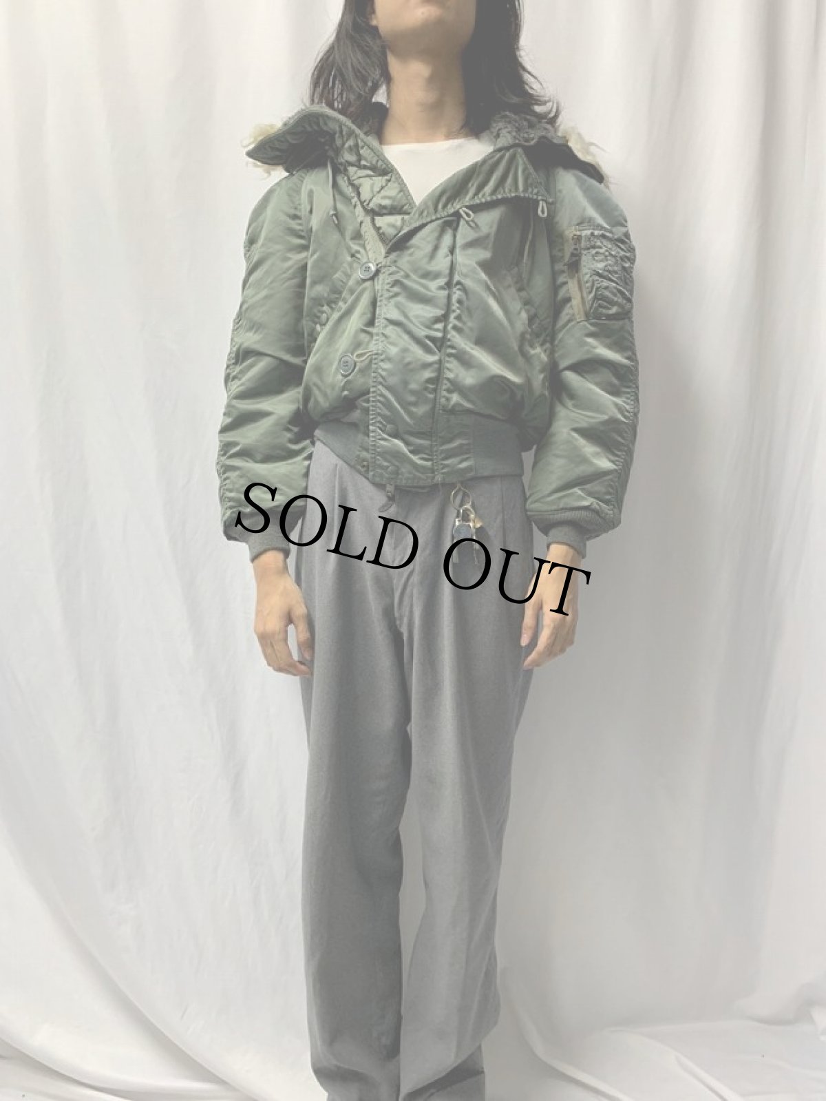 画像2: 70's U.S.AF N-2B フライトジャケット (2)