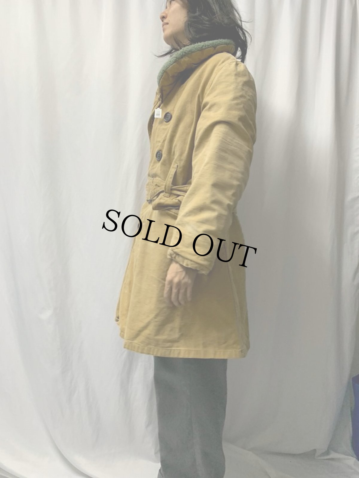 画像3: 50's CANADIAN MILITARY ボアライナー マッキノウコート size38 (3)