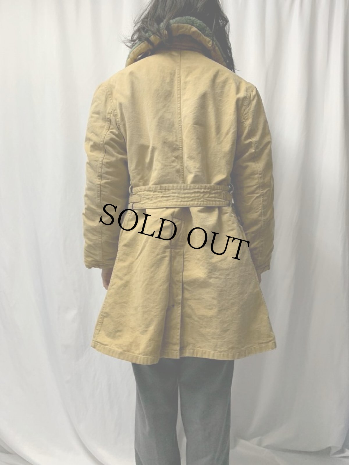 画像4: 50's CANADIAN MILITARY ボアライナー マッキノウコート size38 (4)