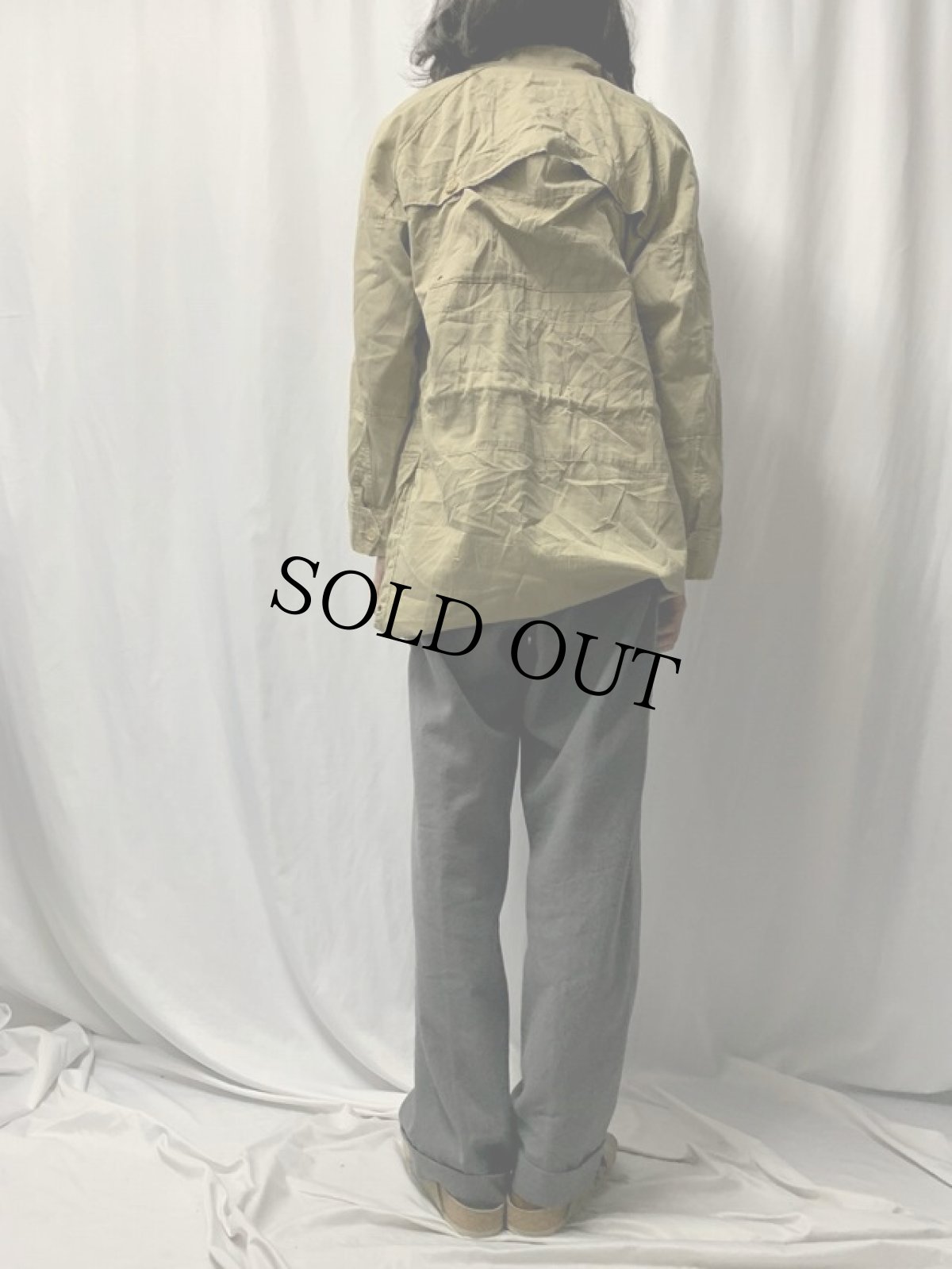 画像4: POLO Ralph Lauren "Swedish Army Type" コットンアノラックパーカー M (4)