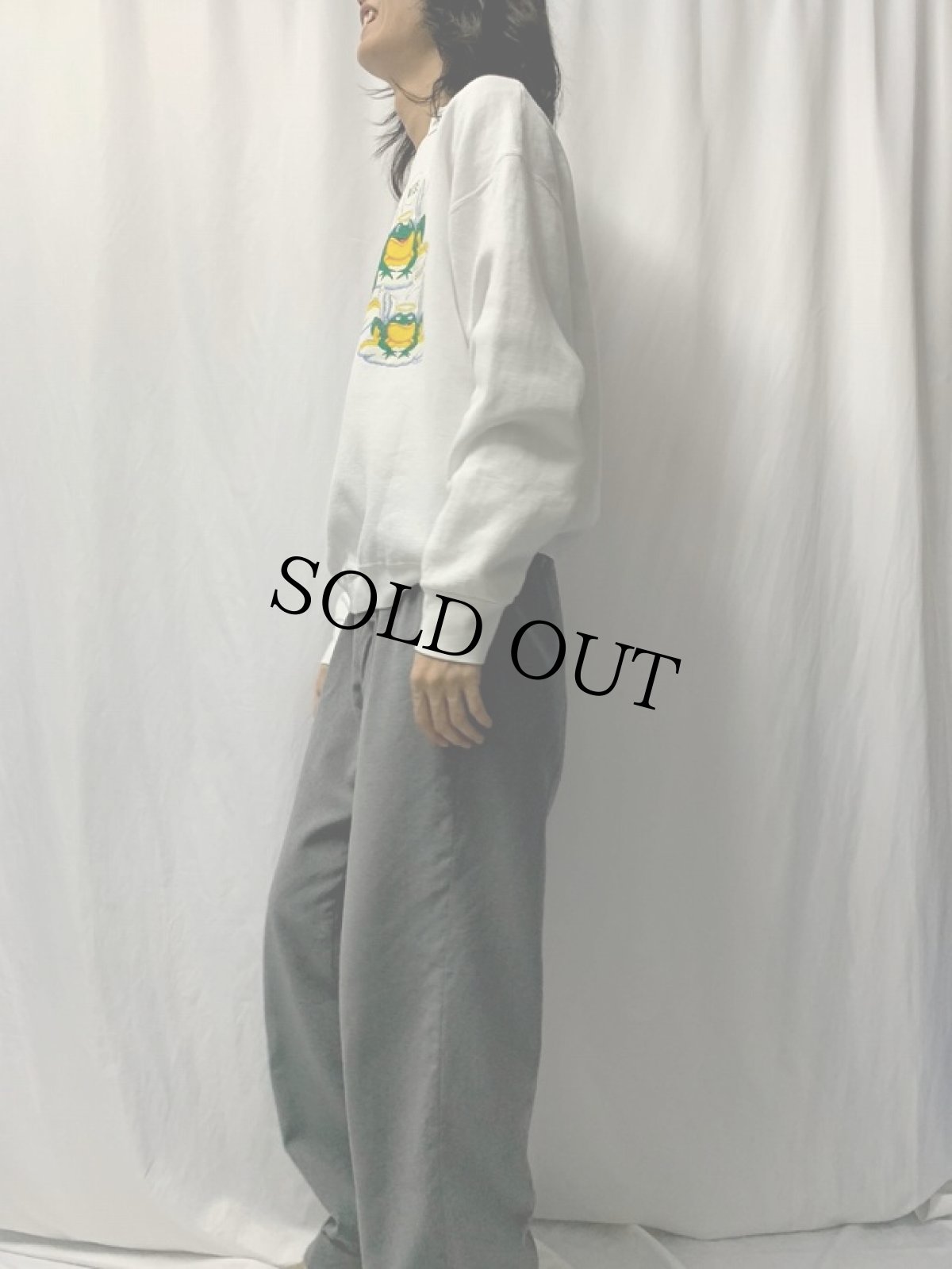 画像3: GOD'S WISE ERRRR パロディプリントスウェット XL (3)