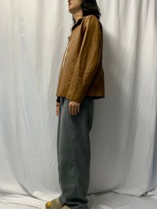 画像3: GAP カウレザージャケット M (3)