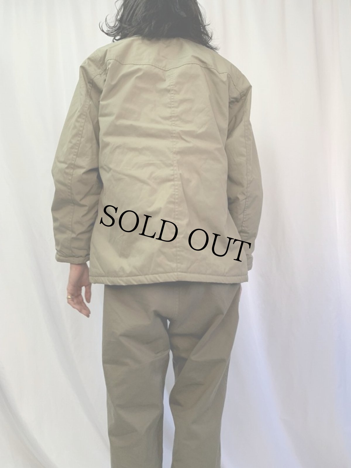 画像4: 70's THE NORTH FACE USA製 茶タグ 中綿ジャケット M (4)