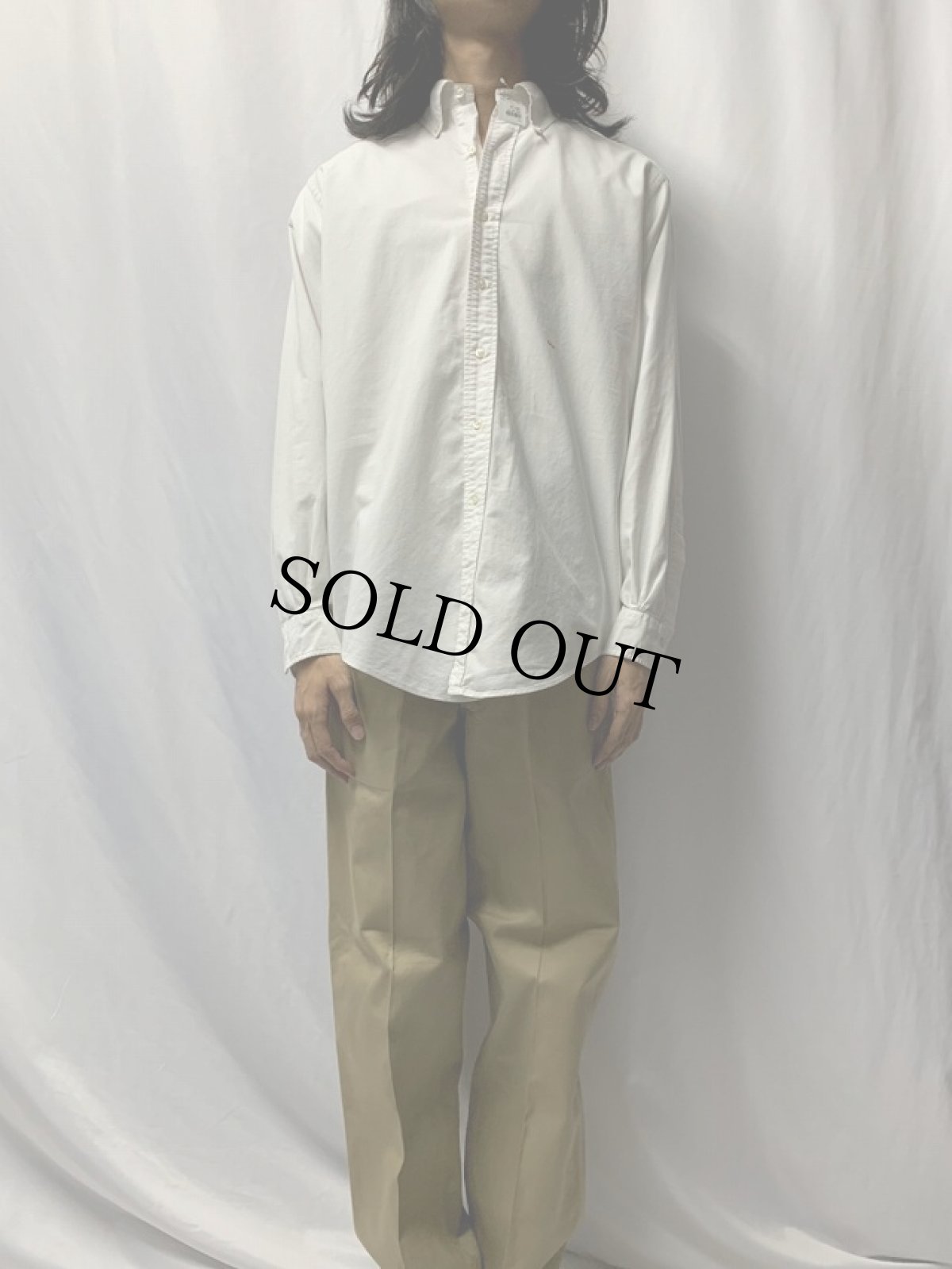 画像2: Brooks Brothers USA製 オックスフォードボタンダウンシャツ 16-4 (2)