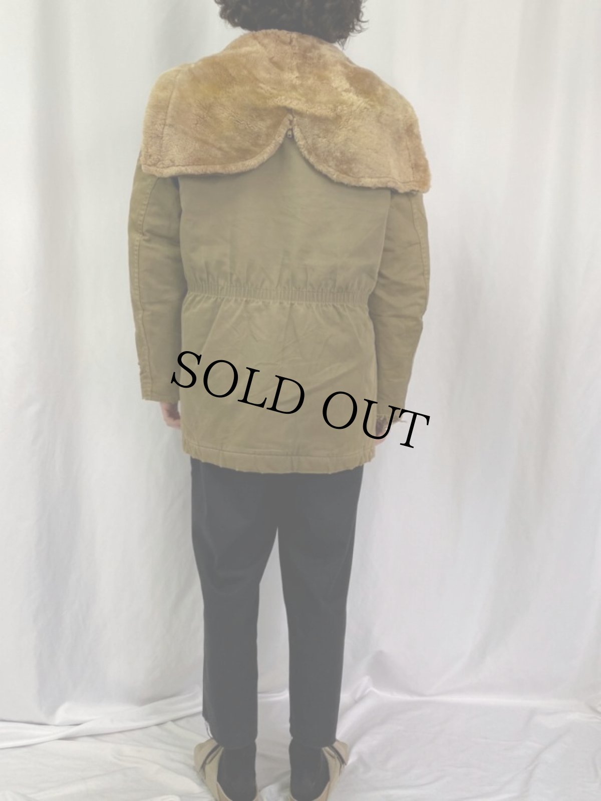 画像4: 50's  TYPE B-9 民間品 フライトパーカー (4)