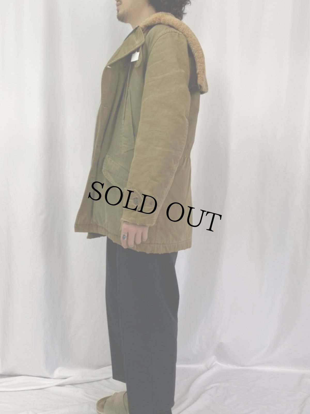 画像3: 50's  TYPE B-9 民間品 フライトパーカー (3)