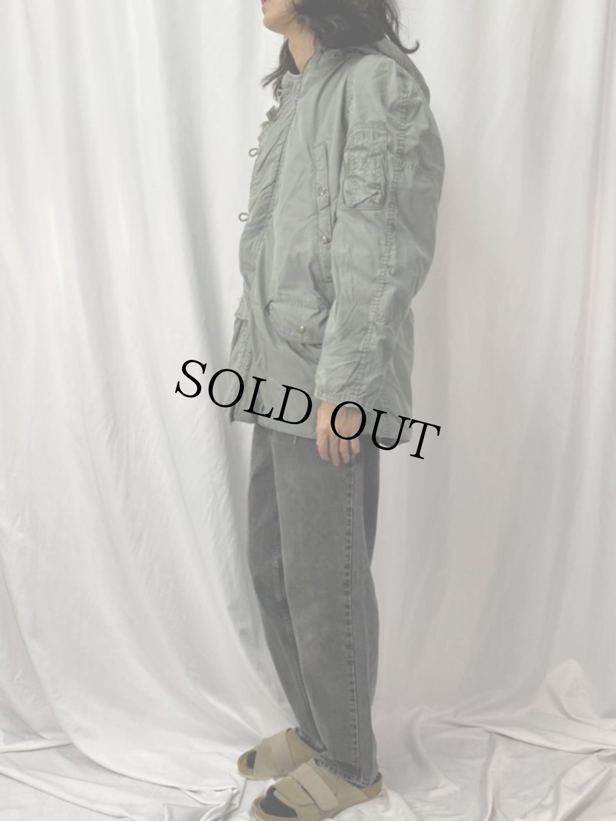 画像3: 80's U.S.AIR FORCE N-3B フライトジャケット SMALL (3)