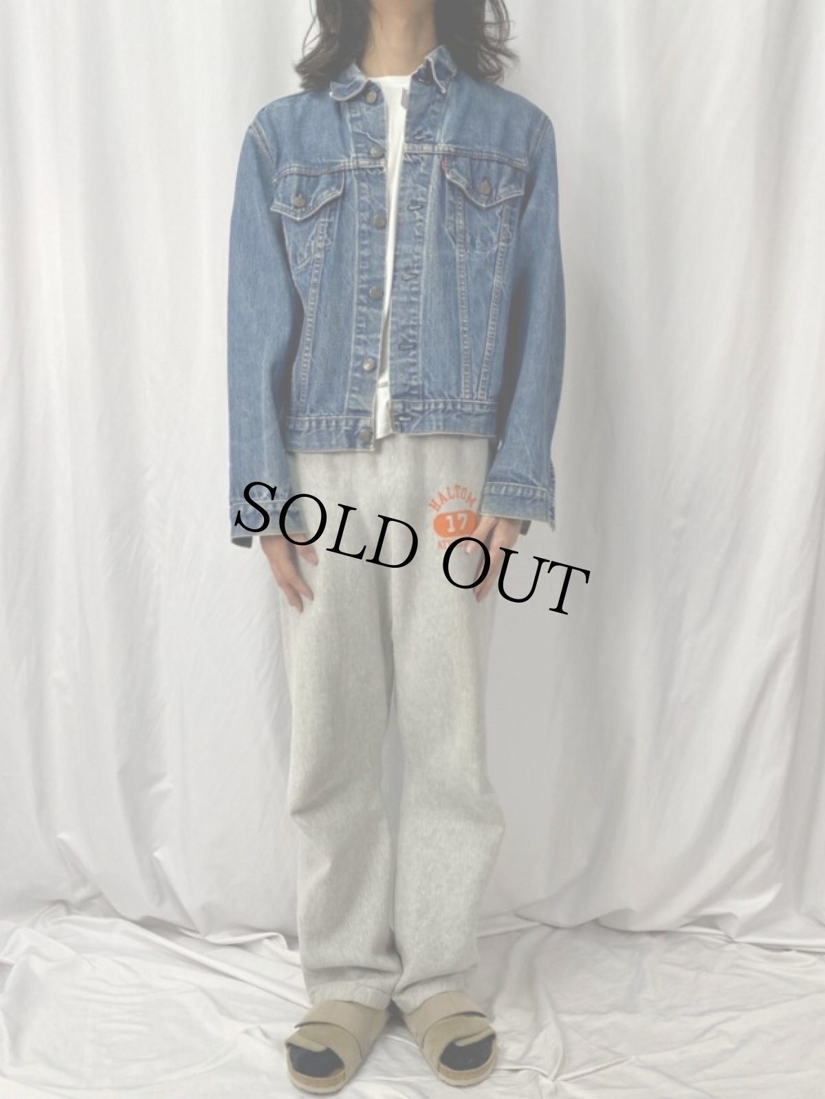 画像2: 70〜80's Levi's 70505-0217 USA製 デニムジャケット size38 (2)