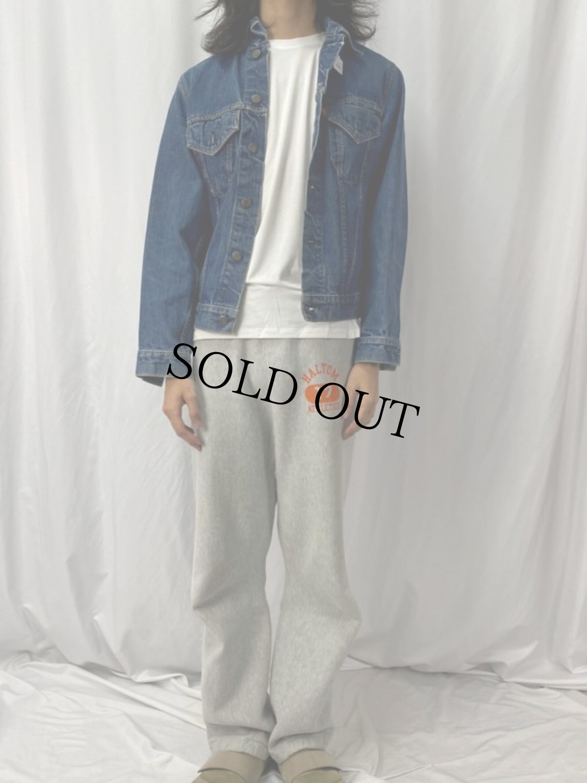 画像2: 70's Levi's 70505-0217 USA製 デニムジャケット size38 (2)