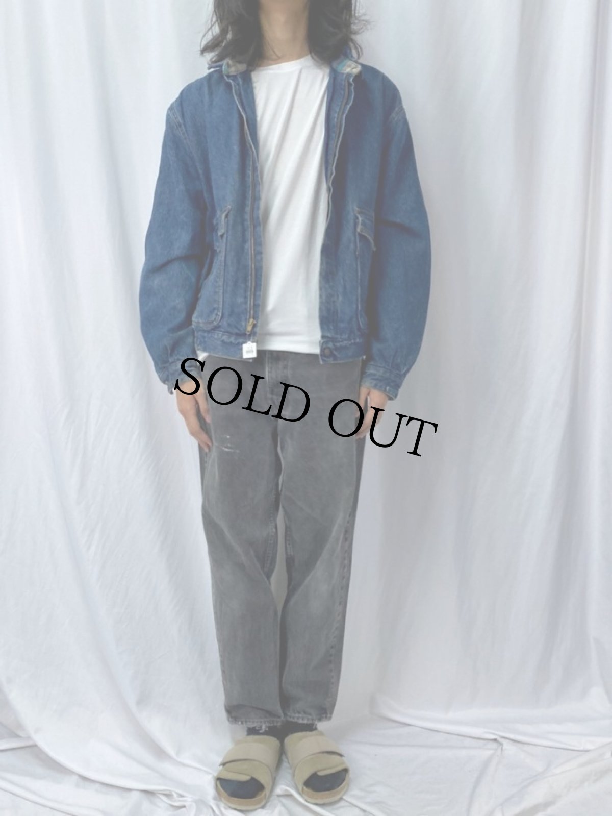 画像2: 80's Levi's 75069-0214 デニムジャケット L (2)
