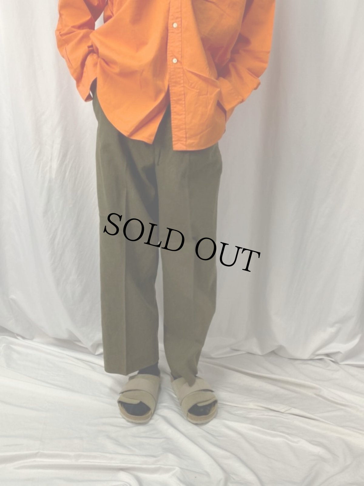 画像2: 40〜50's U.S.ARMY M-45 ウールスラックス W32 (2)