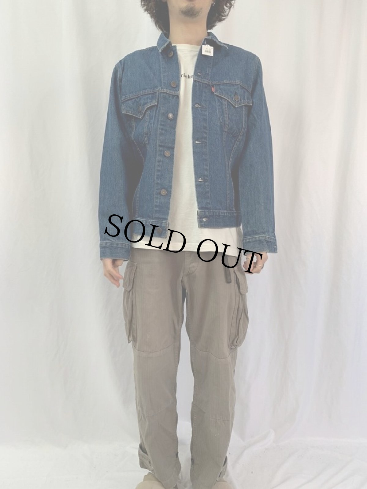 画像2: 80's Levi's 75505-0217 CANADA製 デニムジャケット size38 (2)