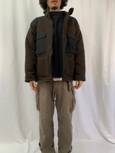 画像2: 90's U.S.ARMY ECWCSパイルライナー フリースベアジャケット LARGE (2)