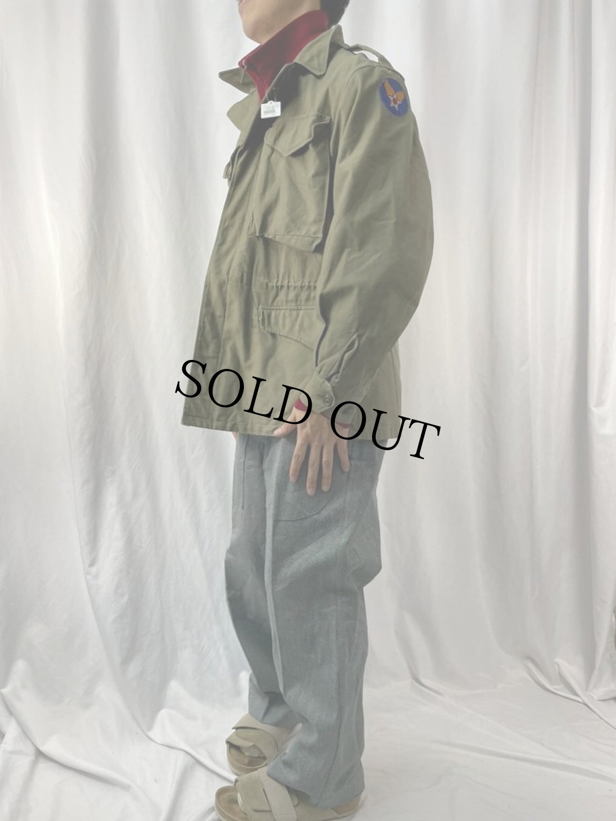 画像3: 40's U.S.ARMY M-43 フィールドジャケット 36R (3)