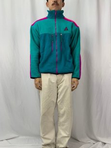 画像2: 90's NIKE ACG 名山シリーズ "MAKALU" フリースジャケット (2)