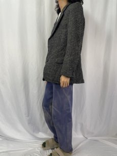 画像3: 90's Harris Tweed ツイードテーラードジャケット (3)