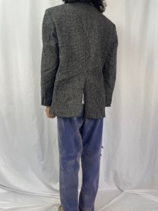 画像4: 90's Harris Tweed ツイードテーラードジャケット (4)