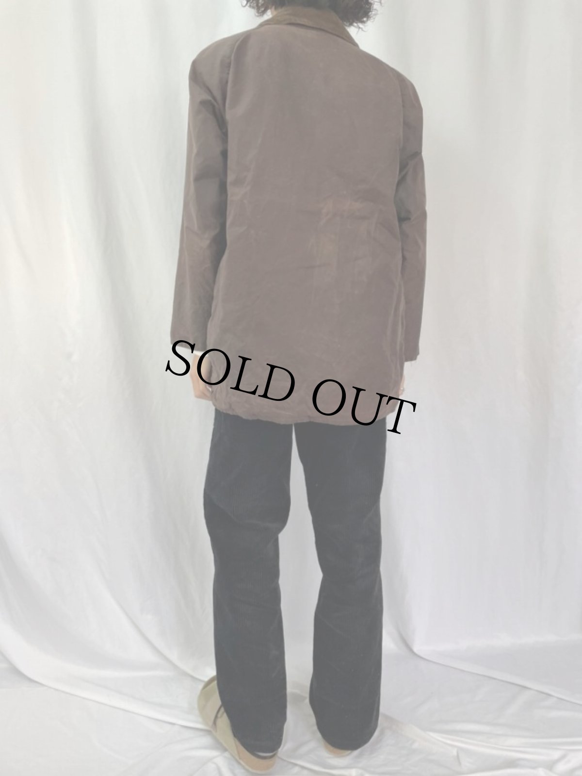 画像4: 90's Barbour ENGLAND製 "BEAUFORT" オイルドジャケット 3ワラント (4)