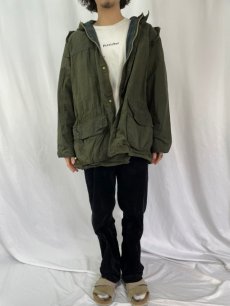 画像2: 90's Barbour ENGLAND製 "DURHAM" オイルドジャケット 3ワラント (2)