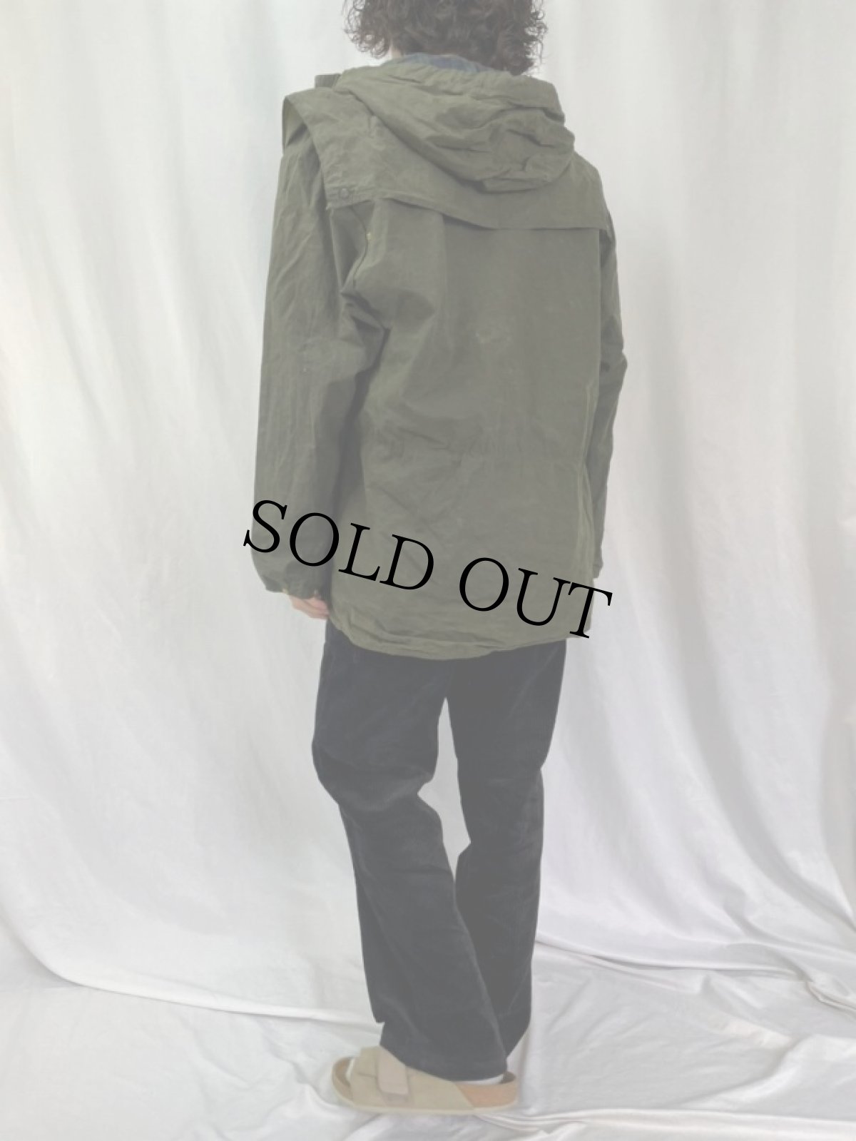 画像4: 90's Barbour ENGLAND製 "DURHAM" オイルドジャケット 3ワラント (4)