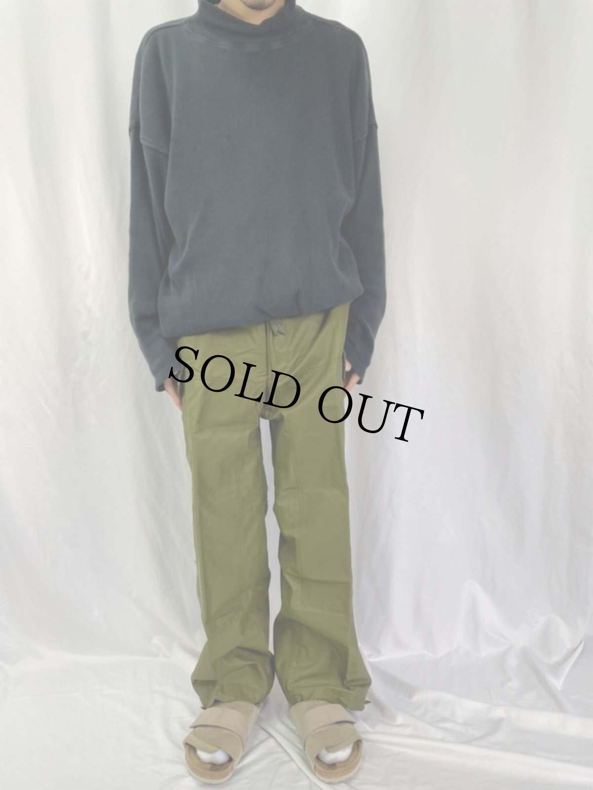 画像2: CANADIAN ARMY ウィンドオーバーパンツ size7036 DEADSTOCK (2)