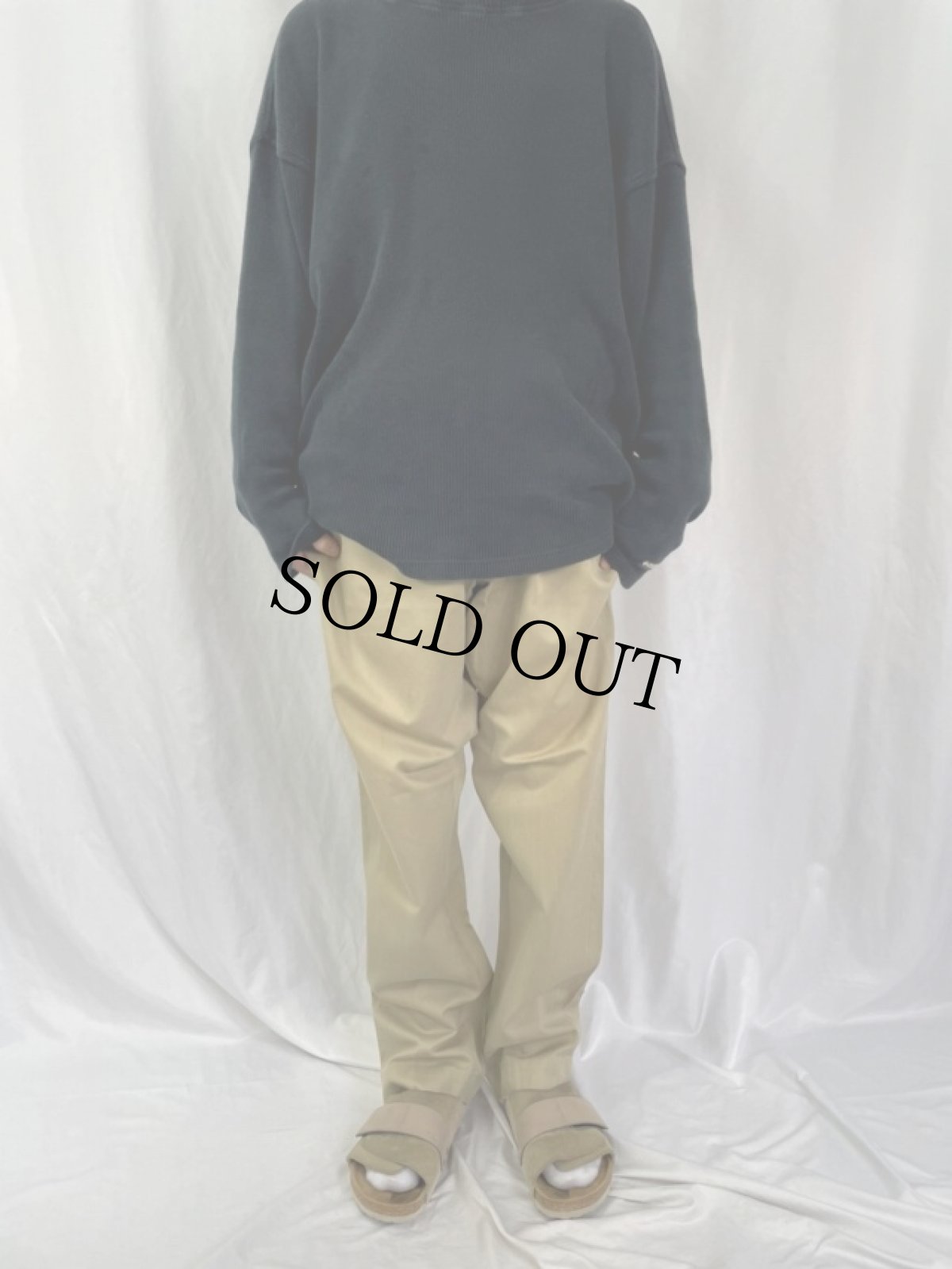 画像2: 60's Pool's "U.S.ARMY TYPE" チノトラウザーズ W32 (2)