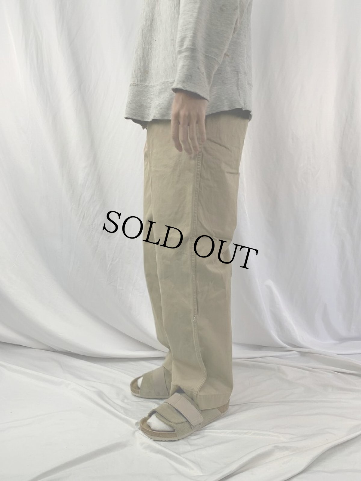 画像3: 50's U.S.ARMY チノトラウザーズ W31 (3)