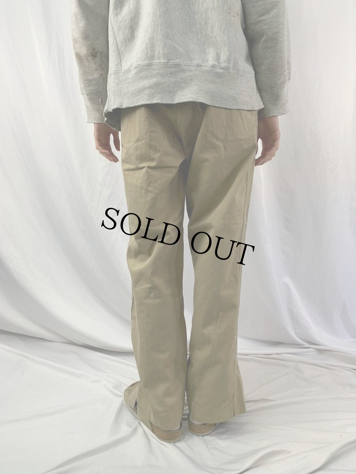 画像4: 50's U.S.ARMY チノトラウザーズ W31 (4)