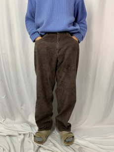 画像2: 90's Levi's SILVERTAB "baggy" 太畝コーデュロイパンツ W35 (2)