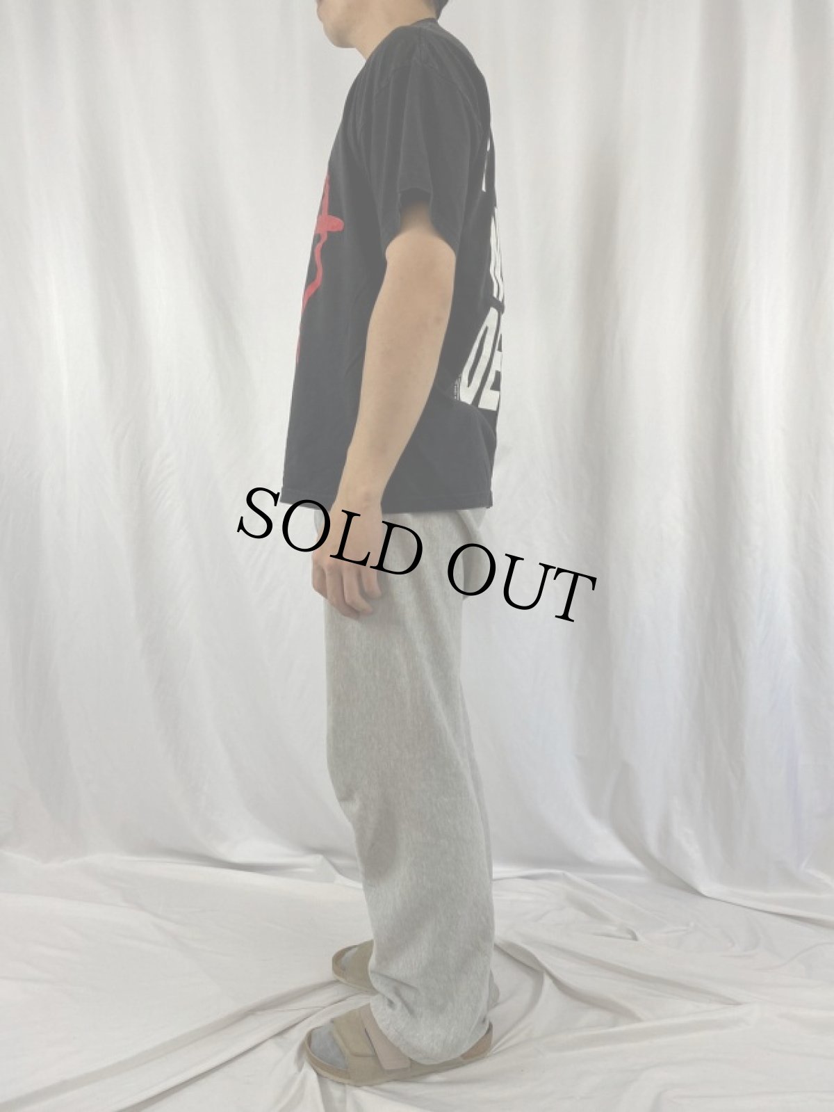 画像3: 90's ANARCHY USA製 パンクロックバンドTシャツ L (3)