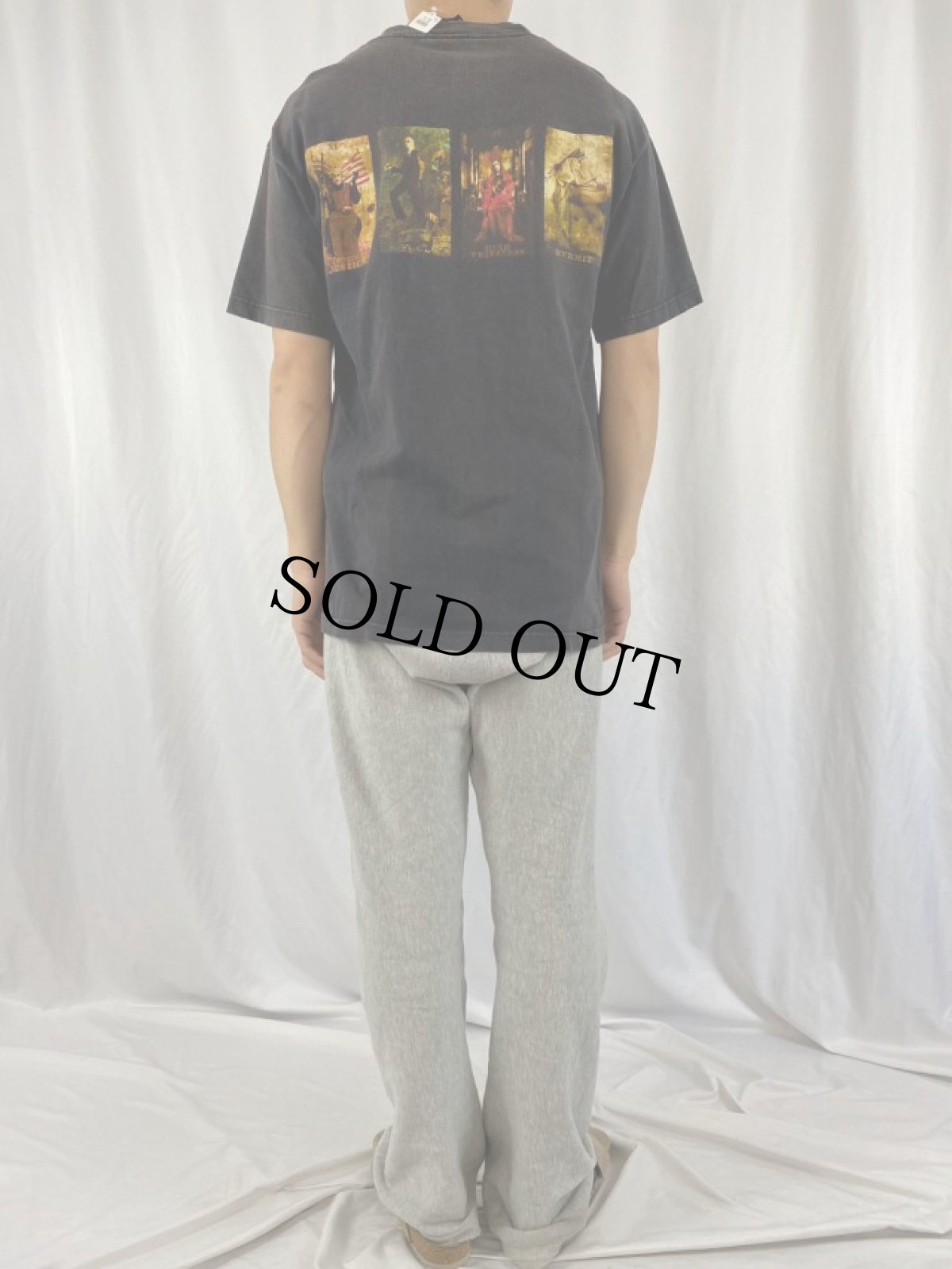 画像4: 2000's MARILYN MANSON "HIEROPHANT" ロックバンドプリントTシャツ L (4)