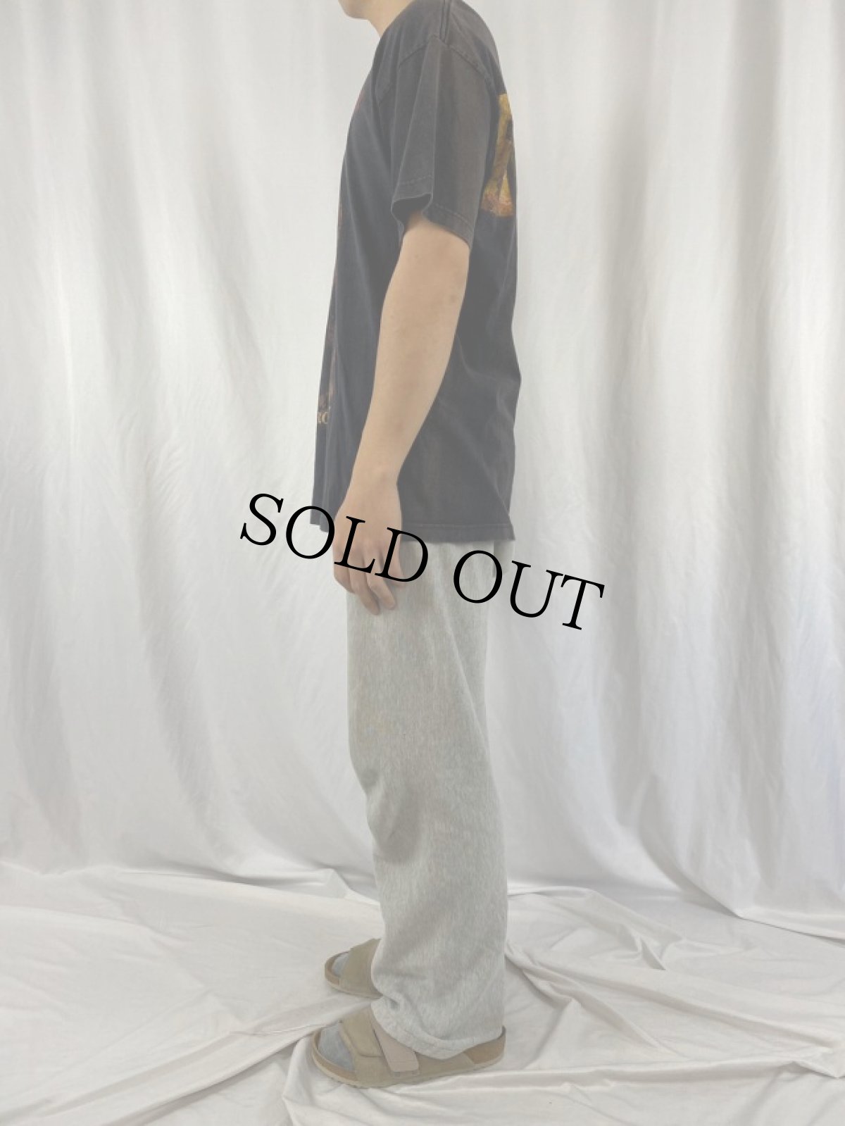 画像3: 2000's MARILYN MANSON "HIEROPHANT" ロックバンドプリントTシャツ L (3)