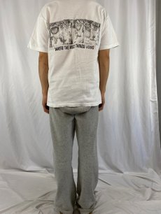 画像4: 90's USA製 かいじゅうたちのいるところ パロディプリントTシャツ (4)