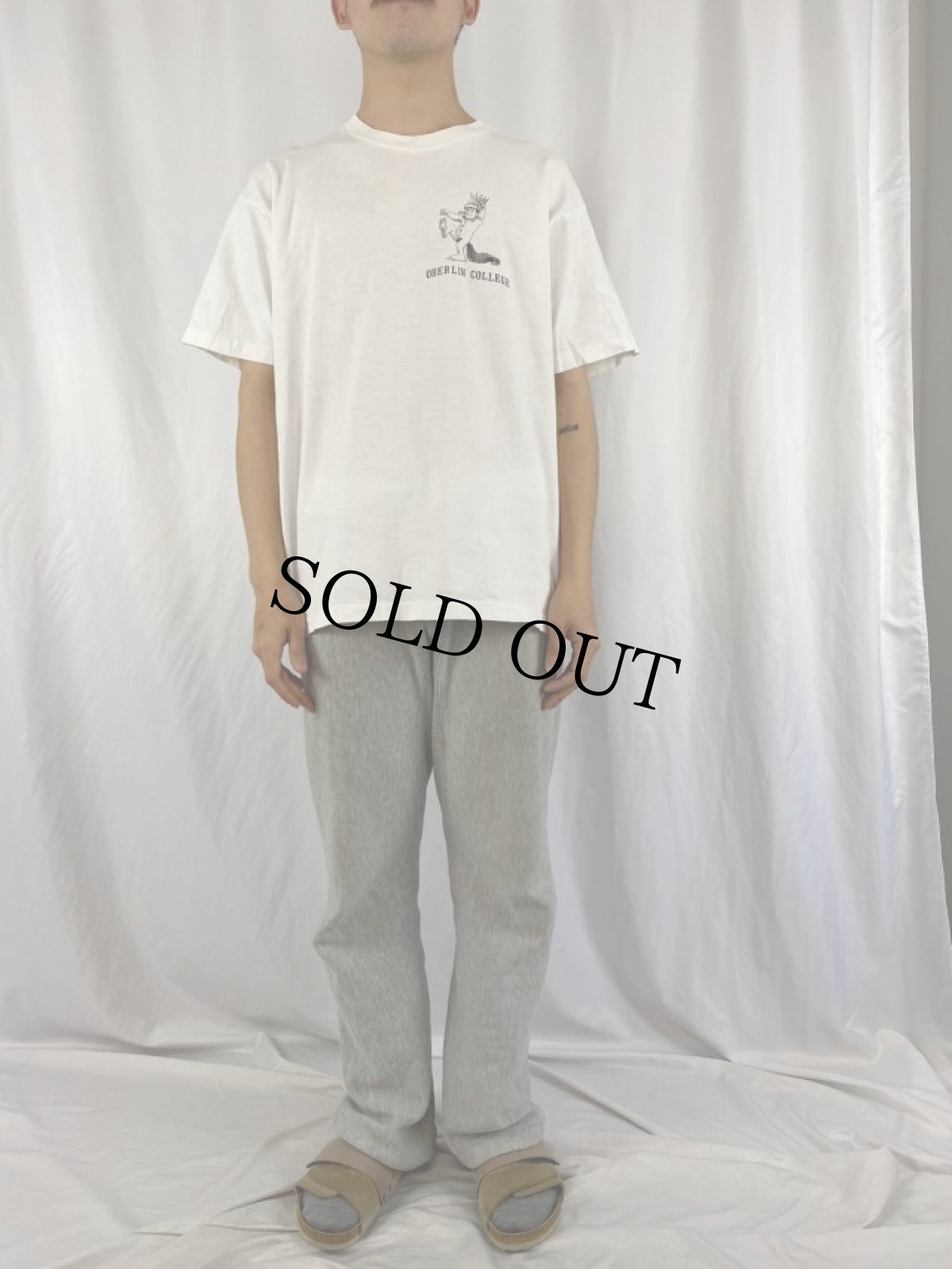 画像2: 90's USA製 かいじゅうたちのいるところ パロディプリントTシャツ (2)