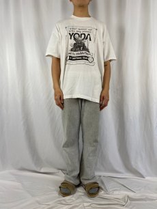 画像2: 90's USA製 YODA "A SOFTBALL CLUB" キャラクターパロディTシャツ XXL (2)