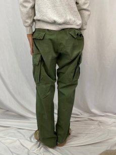 画像4: 60's U.S.ARMY ジャングルファティーグパンツ 4th REGULAR-MEDIUM (4)