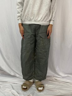 画像2: 70's U.S.AIR FORCE CWU-5/P フライトパンツ W32 (2)