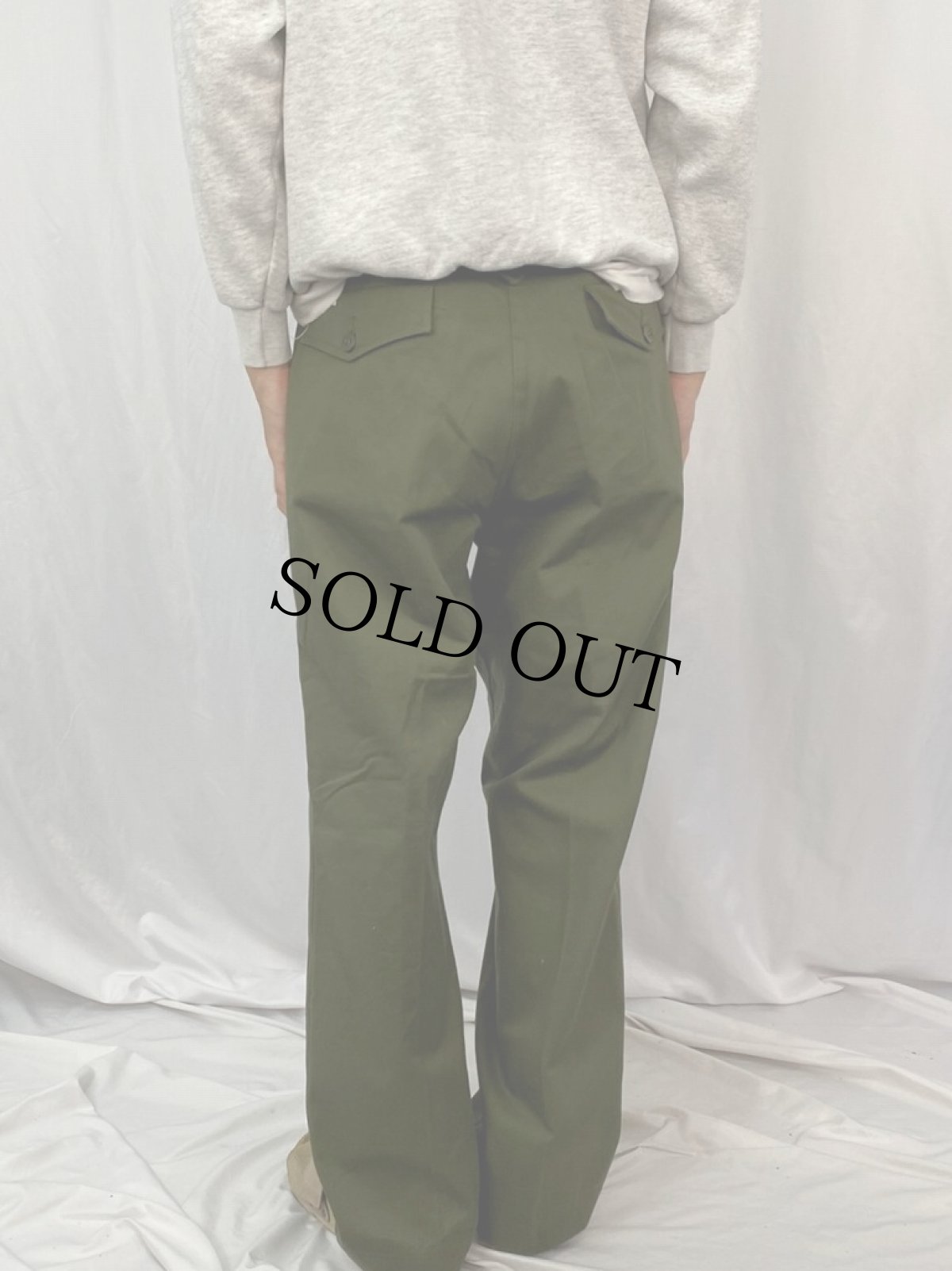 画像4: 60's Royal Canadian Army グルカパンツ W31-32 (4)