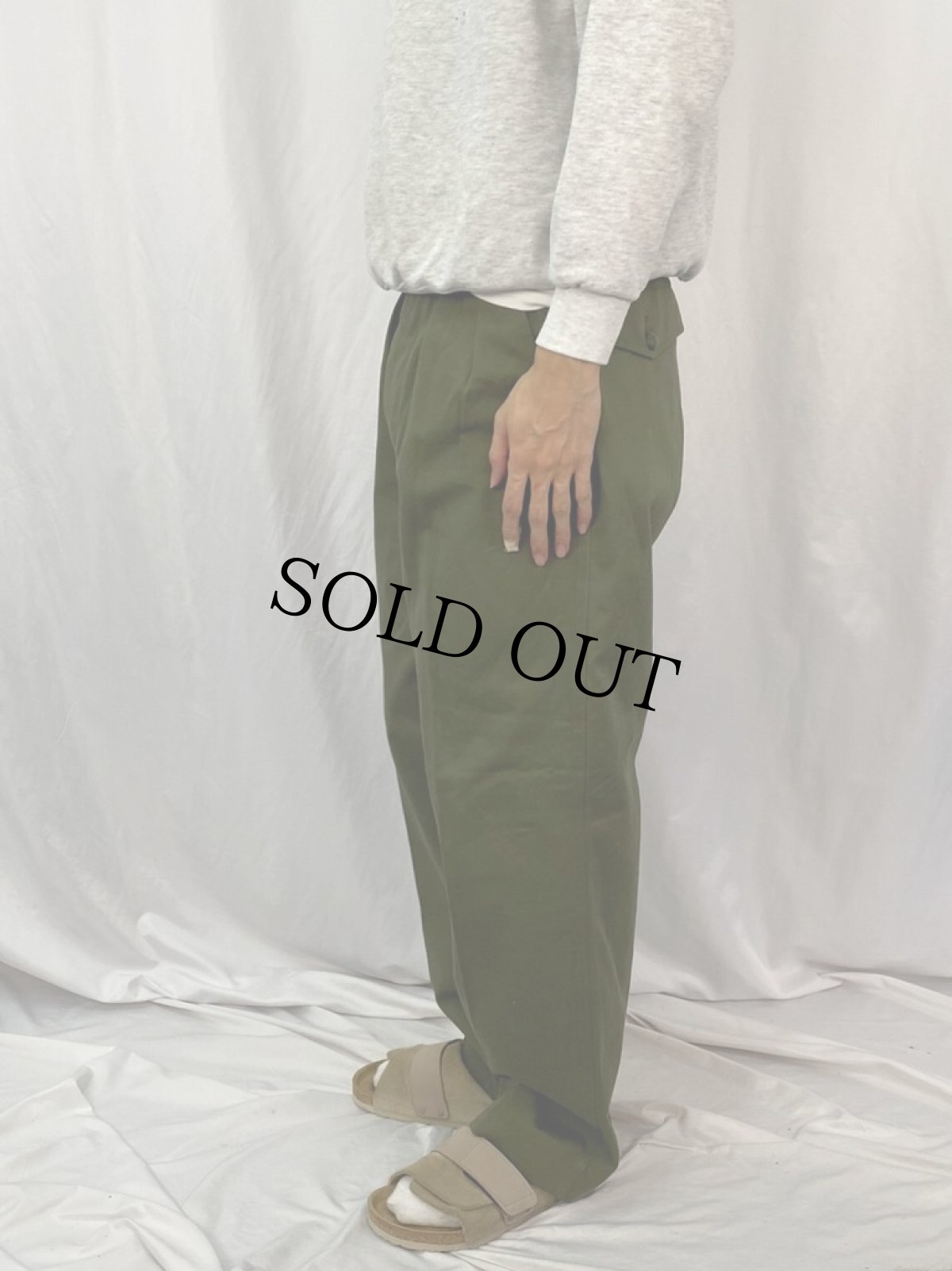 画像3: 60's Royal Canadian Army グルカパンツ W31-32 (3)