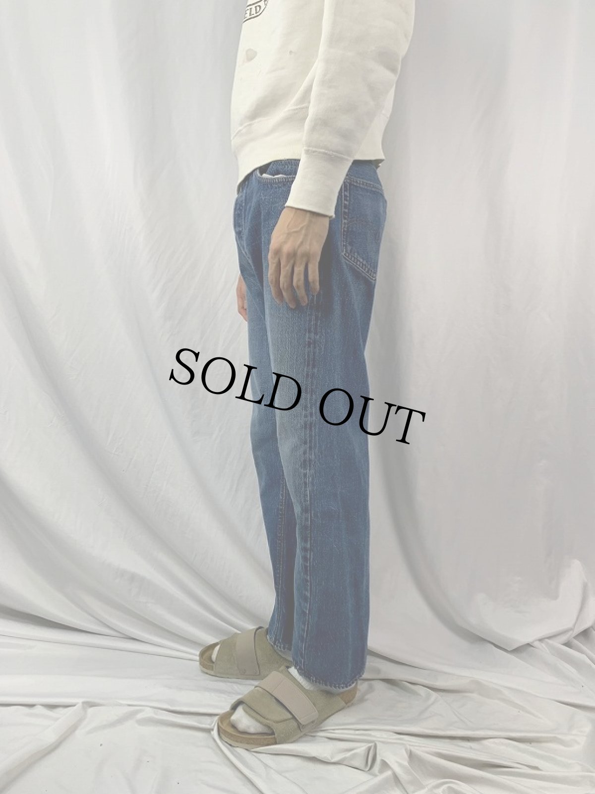 画像3: 70's Levi's 501 66前期 刺繍入り デニムパンツ W32 (3)