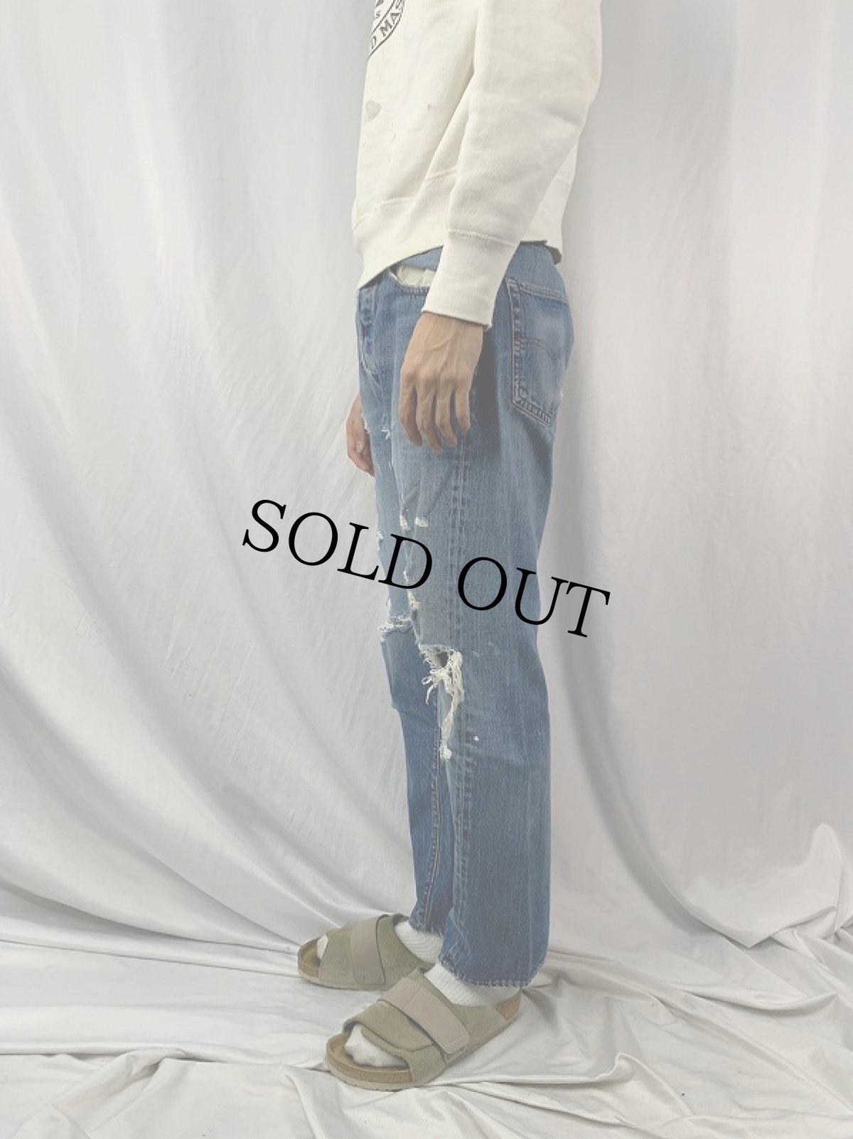 画像3: 70's Levi's 501 66前期 デニムパンツ W31 (3)