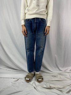 画像2: 60〜70's LEVI'S 501 BIGE デニムパンツ W32 (2)