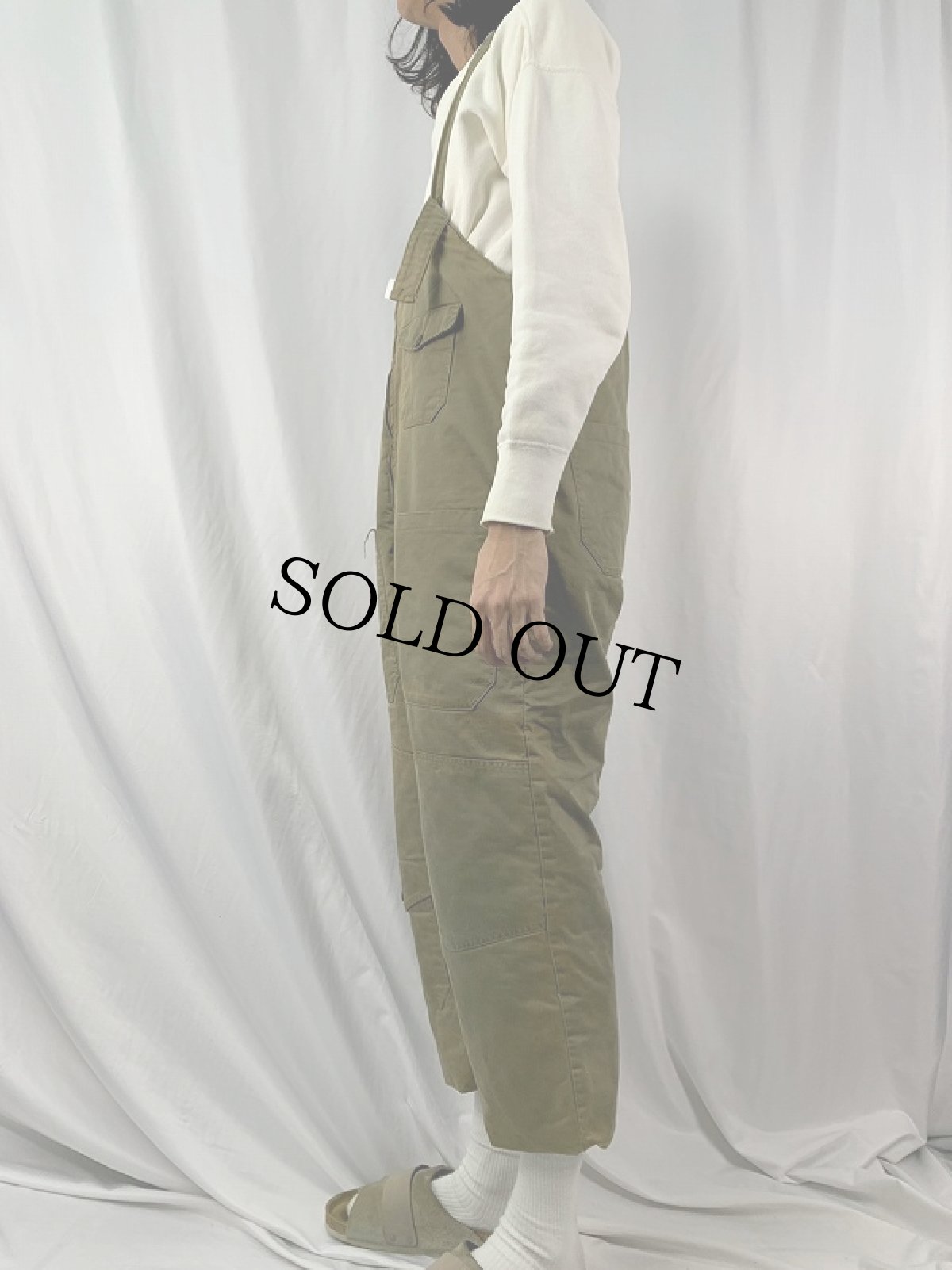 画像3: 60's キルティングライナー タンカースパンツ (3)