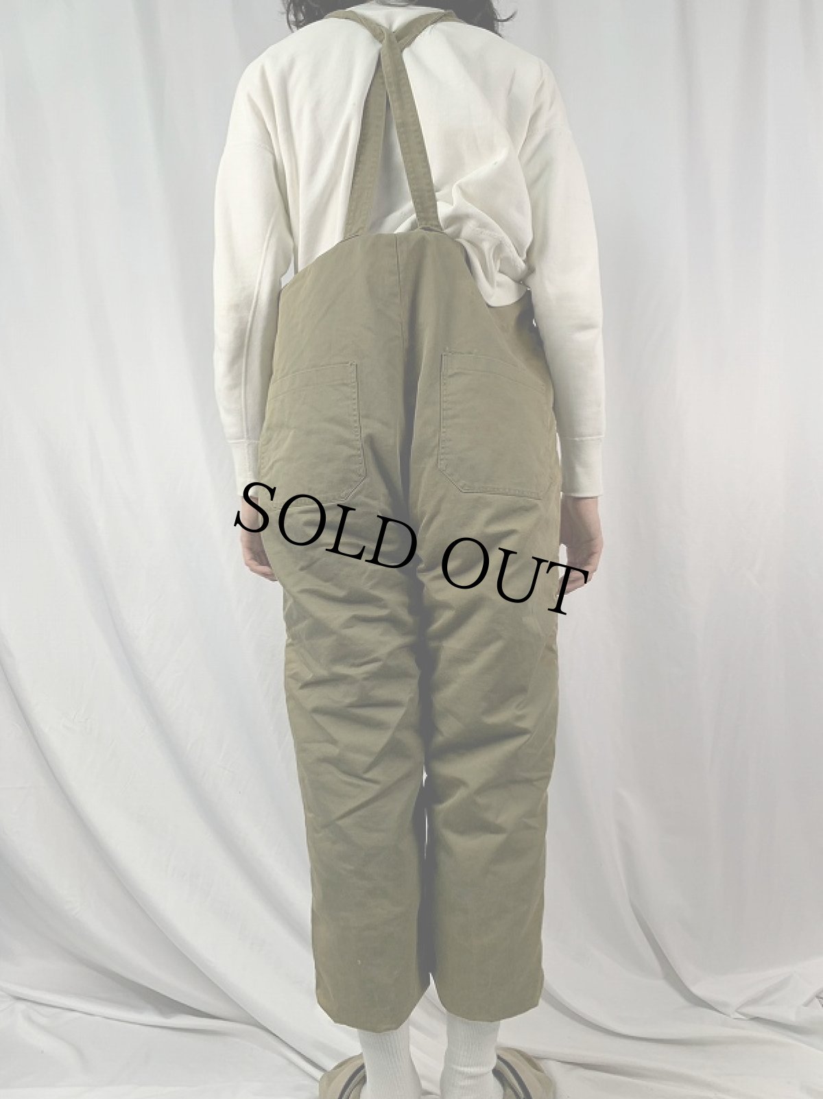 画像4: 60's キルティングライナー タンカースパンツ (4)