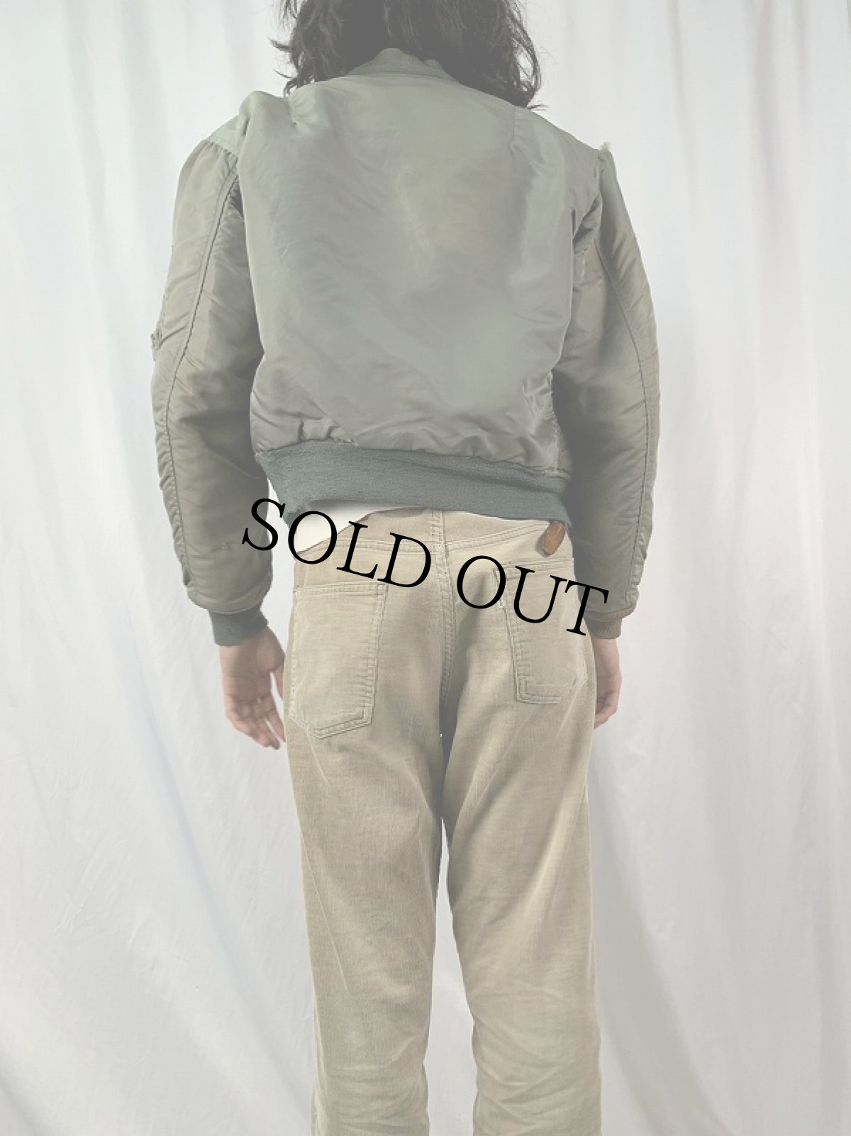 画像4: 50's U.S.AIR FORCE MA-1 フライトジャケット MEDIUM (4)