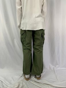 画像4: 60's U.S.ARMY ジャングルファティーグパンツ 4th REGULAR-MEDIUM (4)