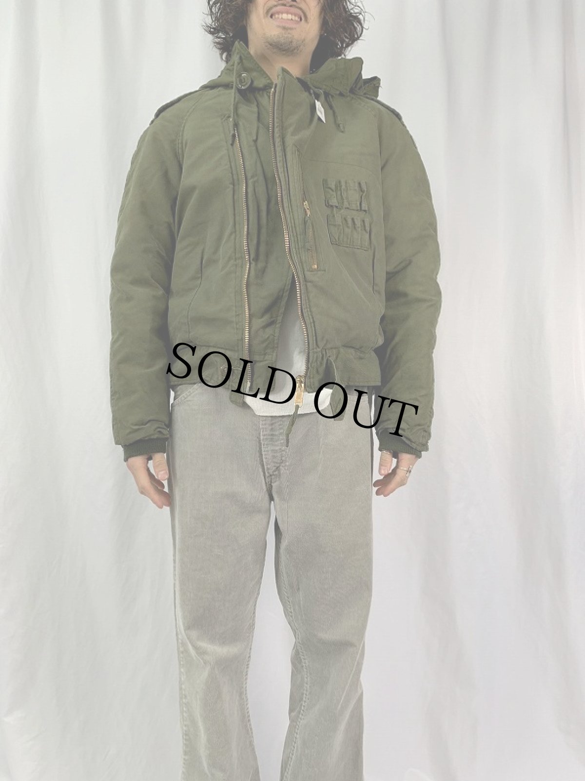 画像2: CANADIAN ARMY CVC タンカースジャケット LARGE (2)